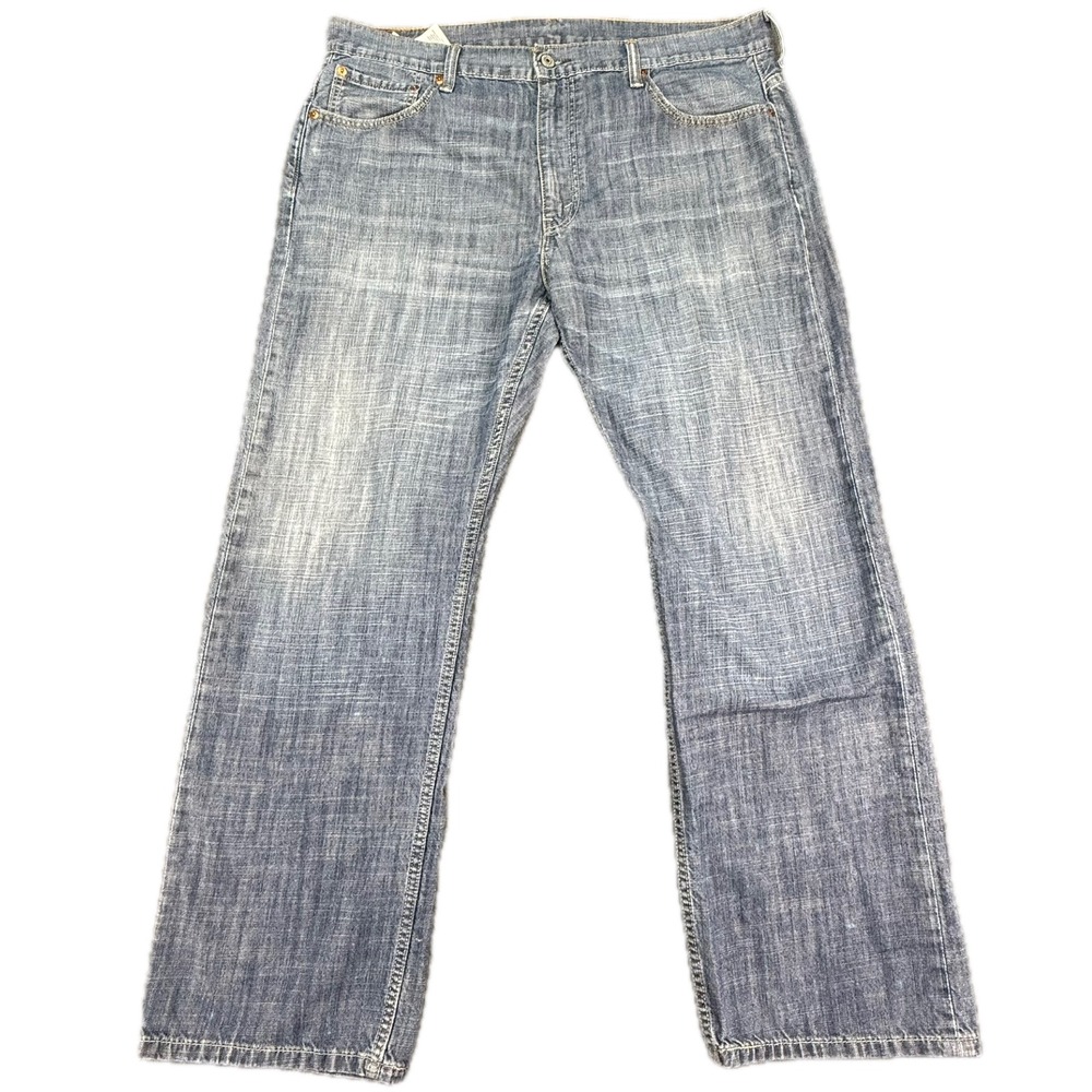 Levi's 569 Loose Straight Jeans Mens 36x32 Blue Denim Relaxed Fit 00569-0133